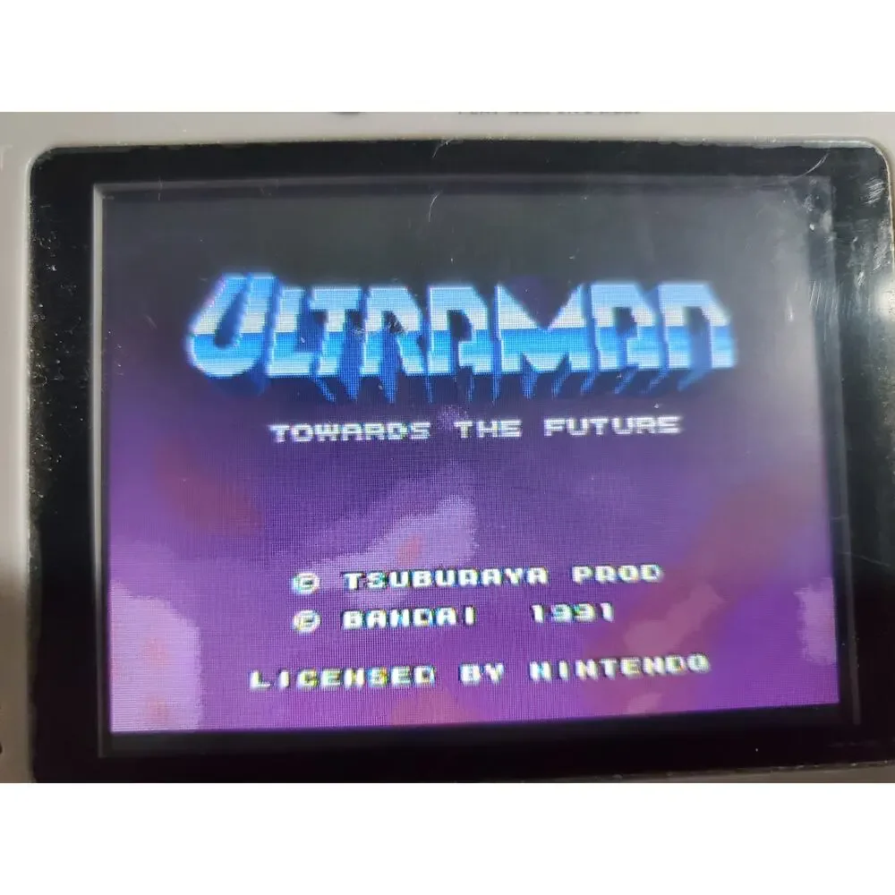 SNES - Ultraman Game - Includes Box and Manual